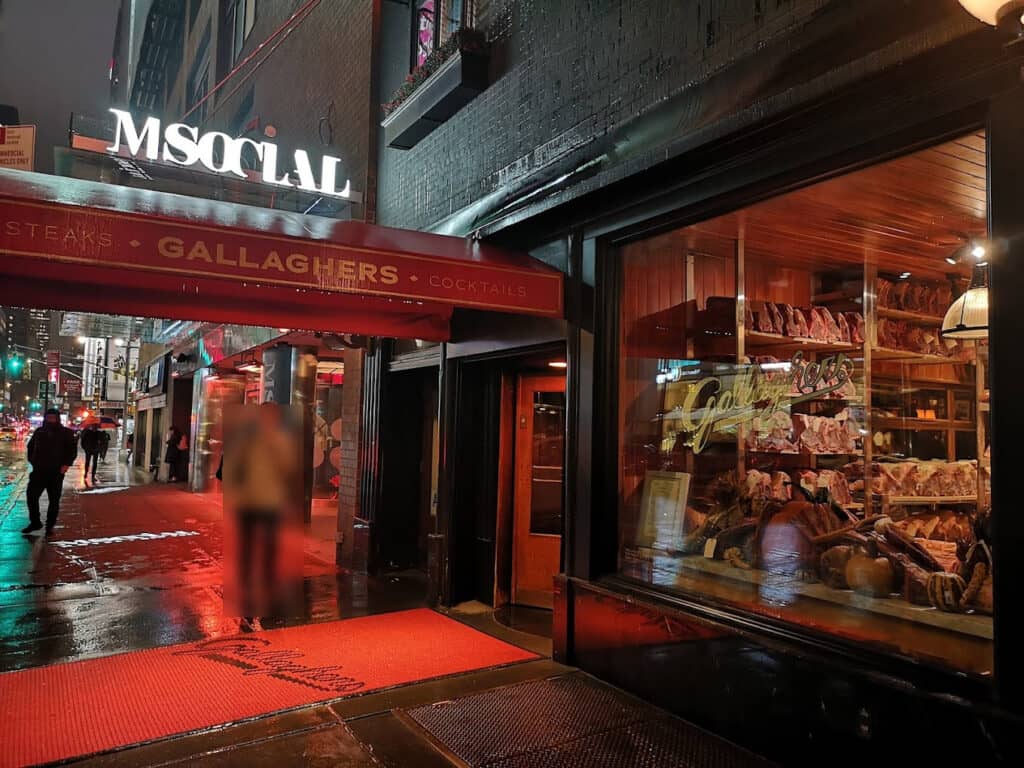 gallaghers steakhouse in nyc